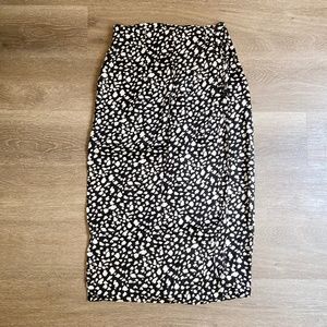 Doncaster Silk Midi Skirt